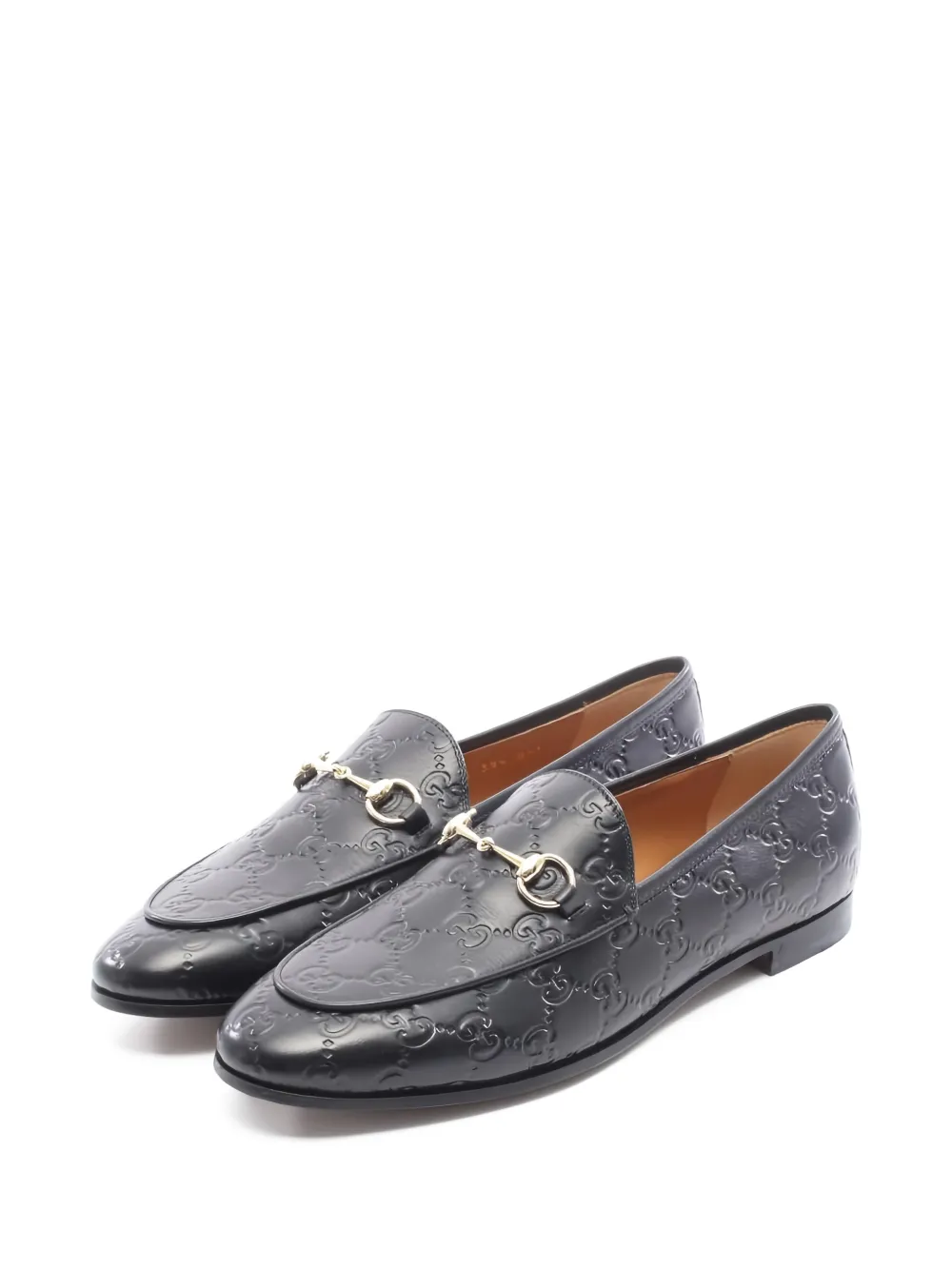 Gucci Pre-Owned 2020s Horsebit Guccissima loafers - Schwarz