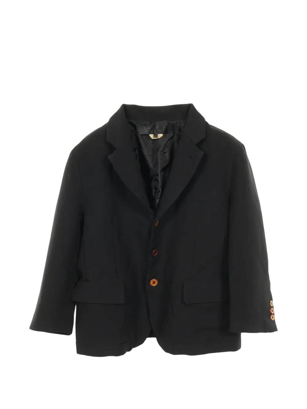 Comme Des Garçons Comme Des Garçons 2010s single-breasted blazer - Nero