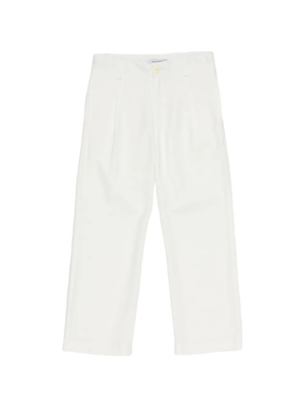 Paolo Pecora Kids pleated trousers - Bianco