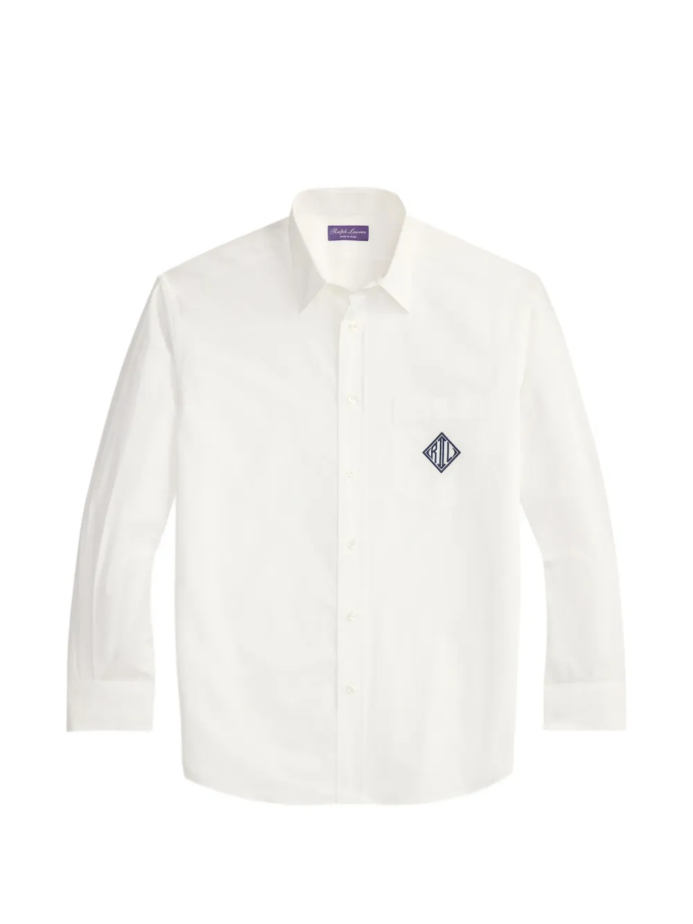 Ralph Lauren Purple Label logo-embroidered shirt - Weiß