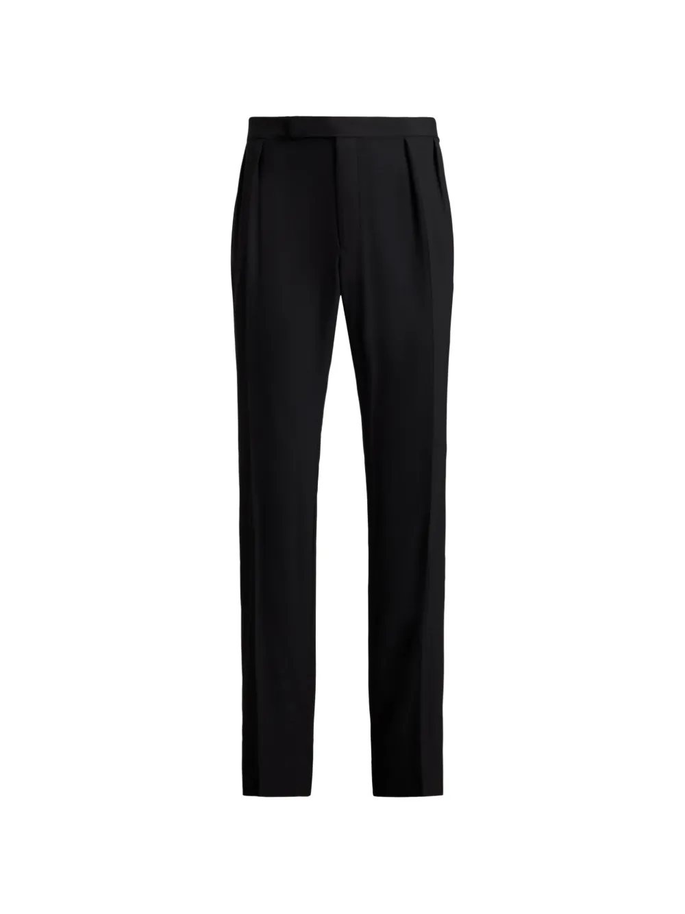 Ralph Lauren Purple Label pleated tailored trousers - Schwarz
