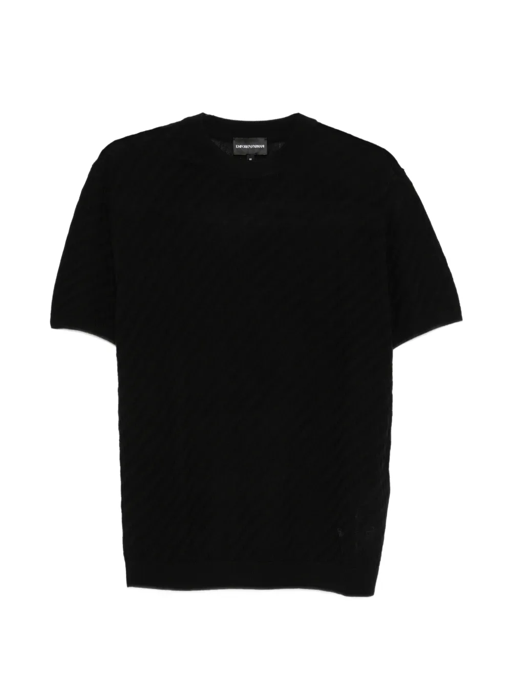 Emporio Armani round-neck short-sleeve T-shirt - Nero
