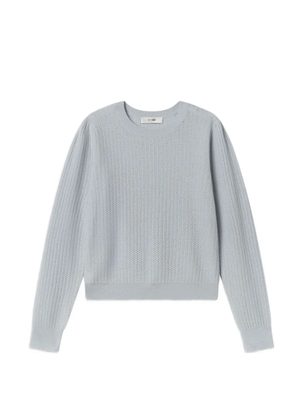 FRAME long-sleeve round-neck sweater - Blu