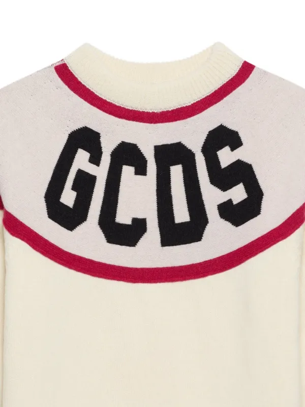 GCDS ロゴ セーター | ニュートラル | FARFETCH JP