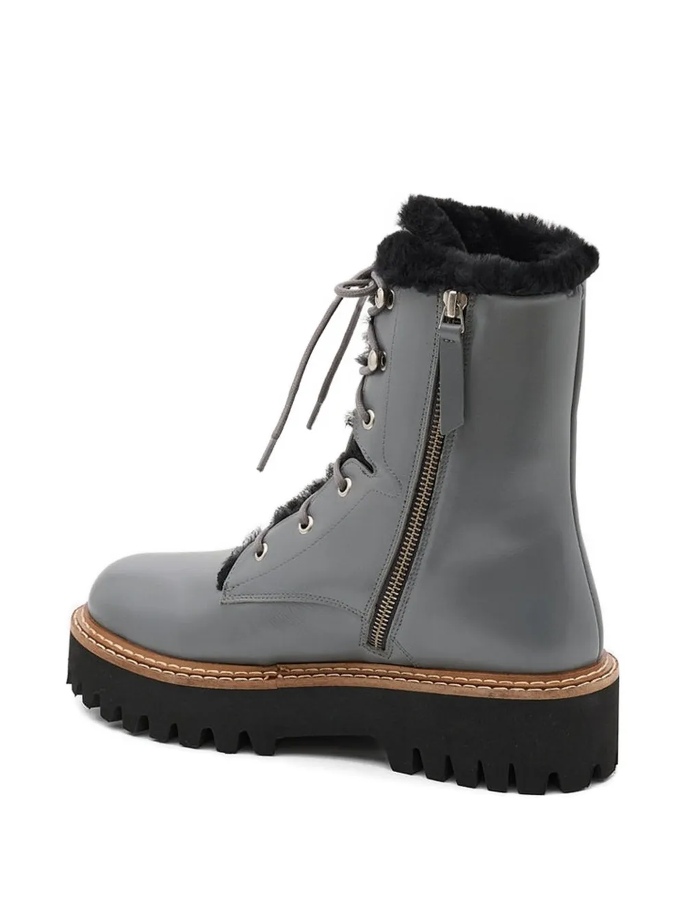 Yves Salomon Lammy laarzen Grijs