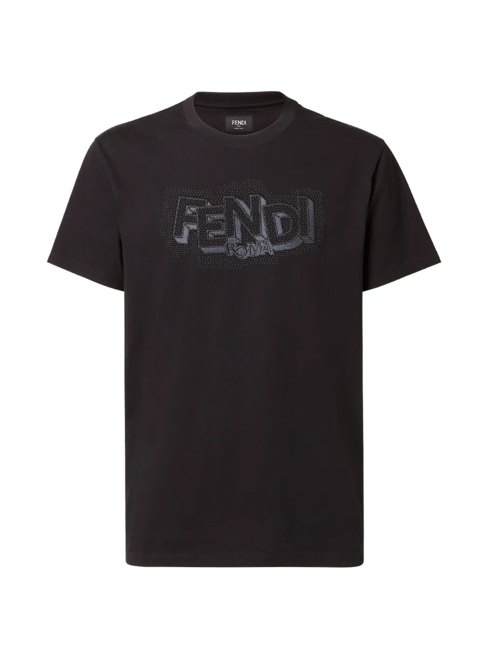 FENDI cotton T-shirt - Nero