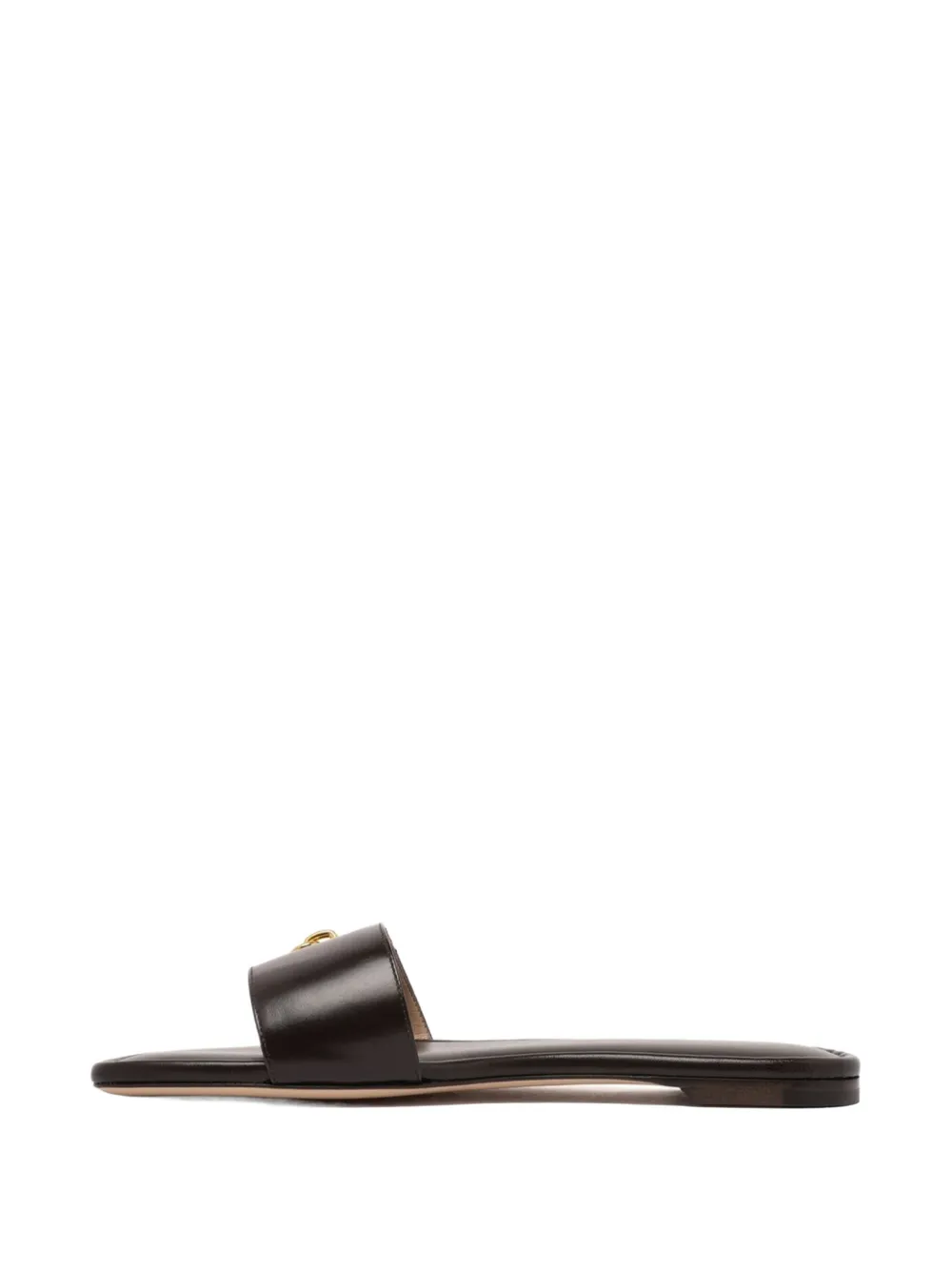 TOM FORD Sandalen met hangslotdetail Bruin
