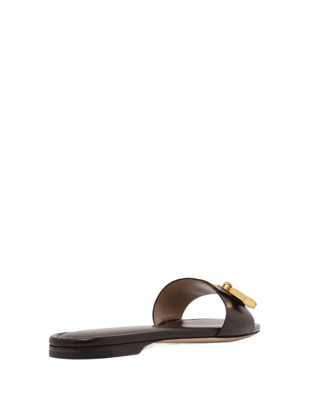 TOM FORD Sandalen met hangslotdetail Bruin