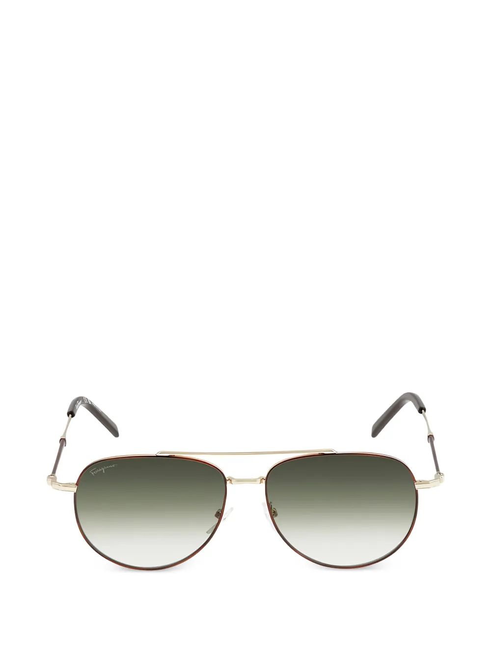 Ferragamo Eyewear pilot-frame sunglasses - Rosso