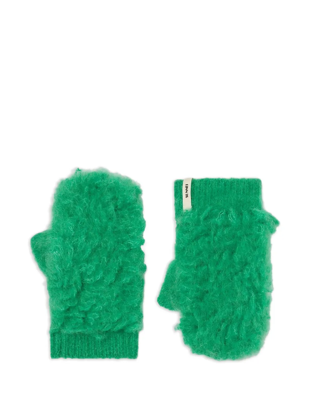 Sunnei Yeti gloves - Verde