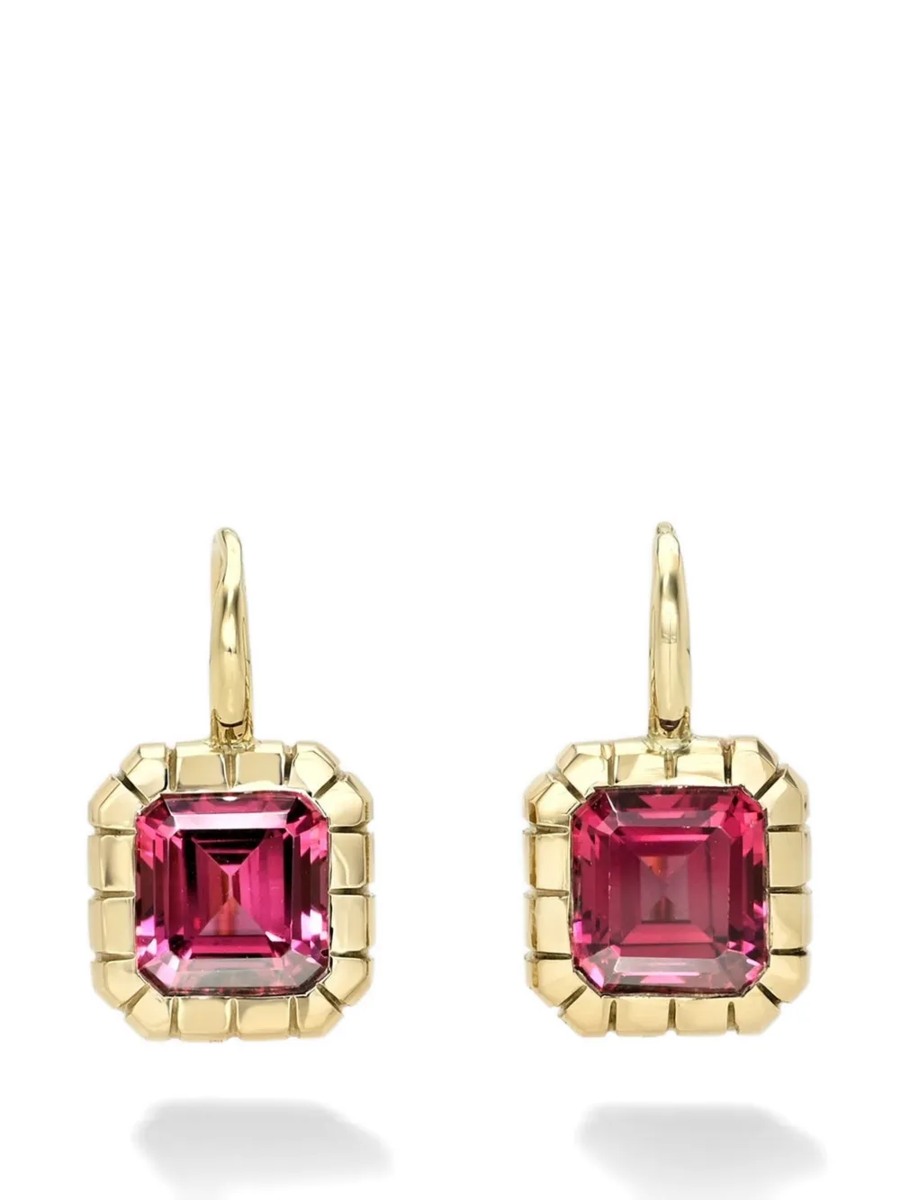 Retrouvaí rhodolite earrings - Oro