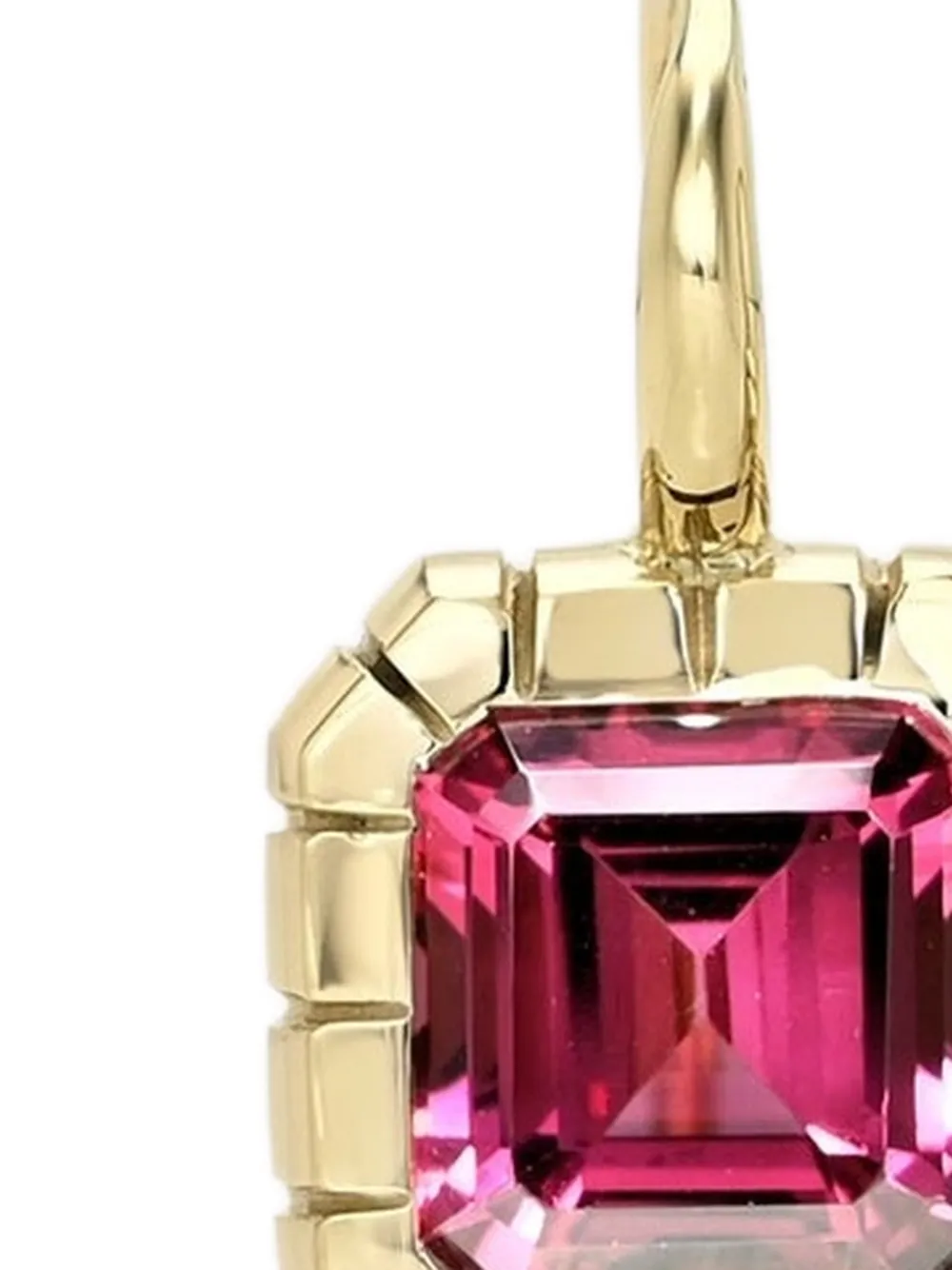  Retrouvaí Rhodolite Earrings - Gold 