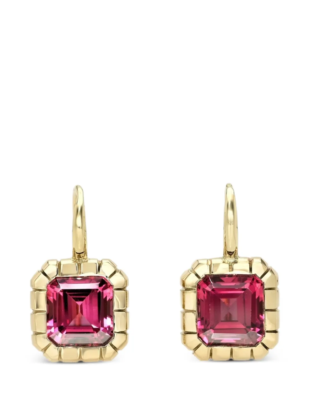 Retrouvaí rhodolite earrings - Oro