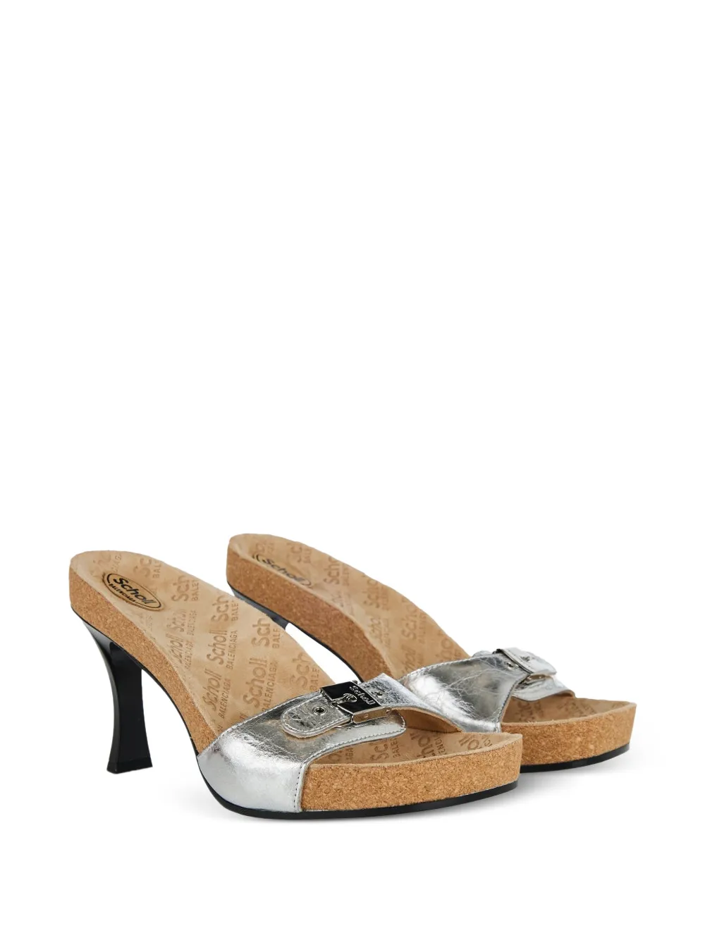 buckle platform sandals
