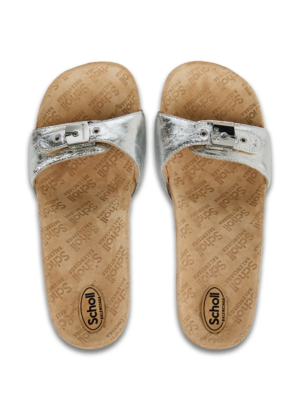 buckle platform sandals