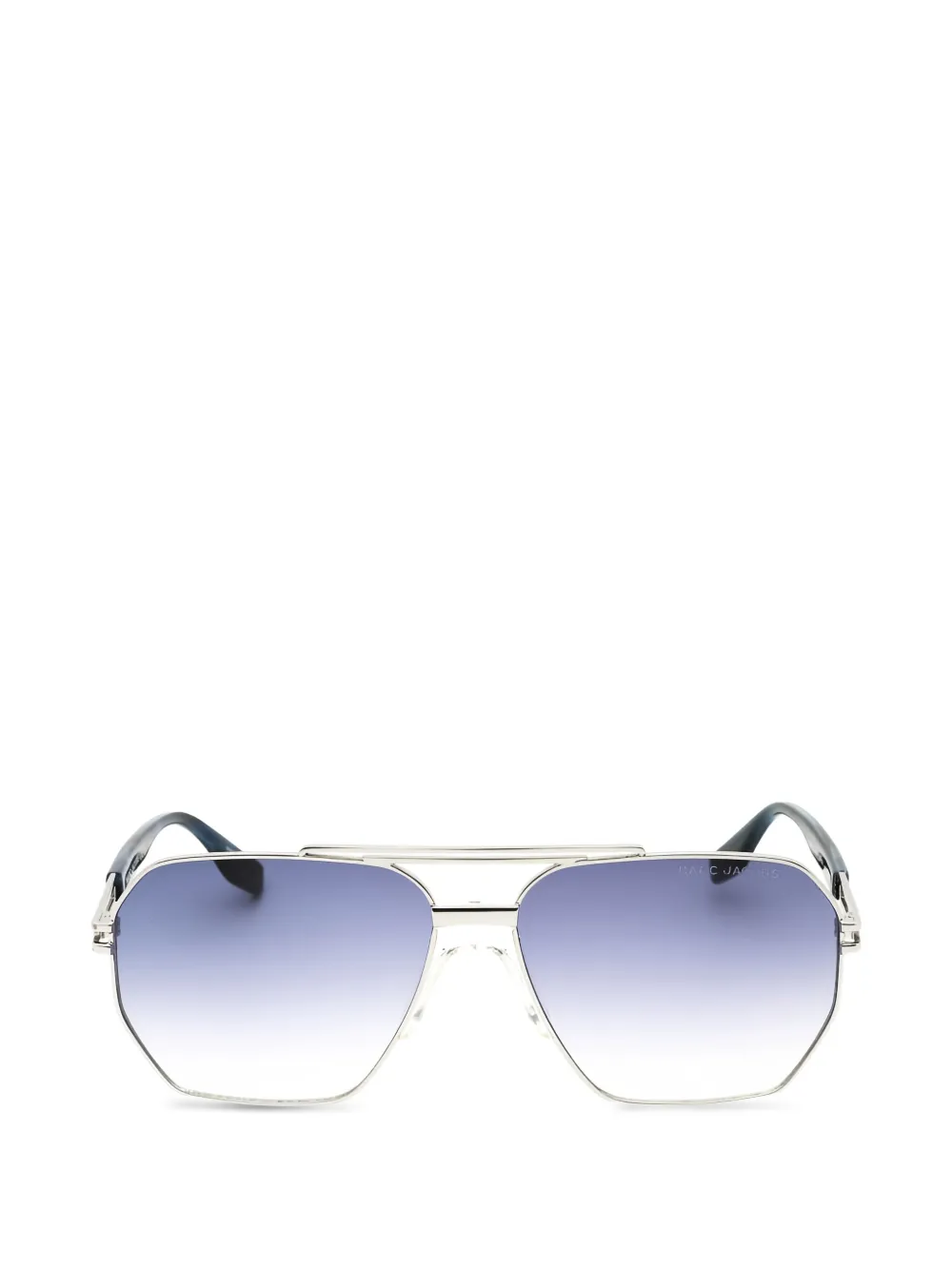 Marc Jacobs Eyewear geometric full-rim sunglasses - Argento