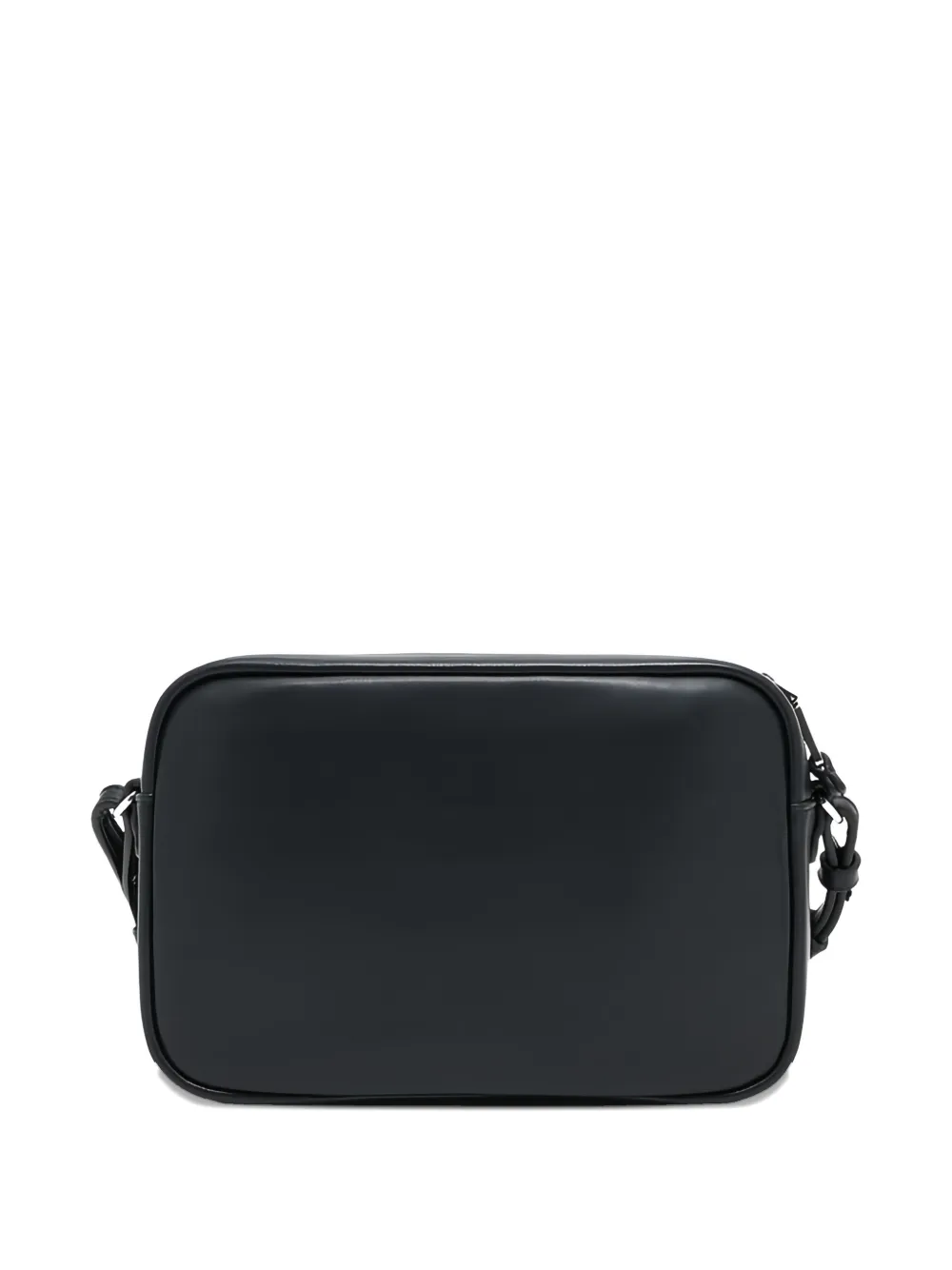 Emporio Armani Leather Shoulder Bag | Black | FARFETCH ZA