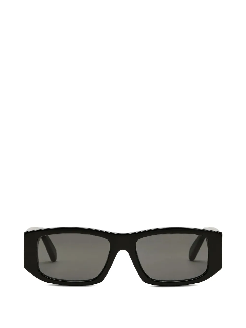 Reformation Anna rectangle-frame sunglasses - Nero