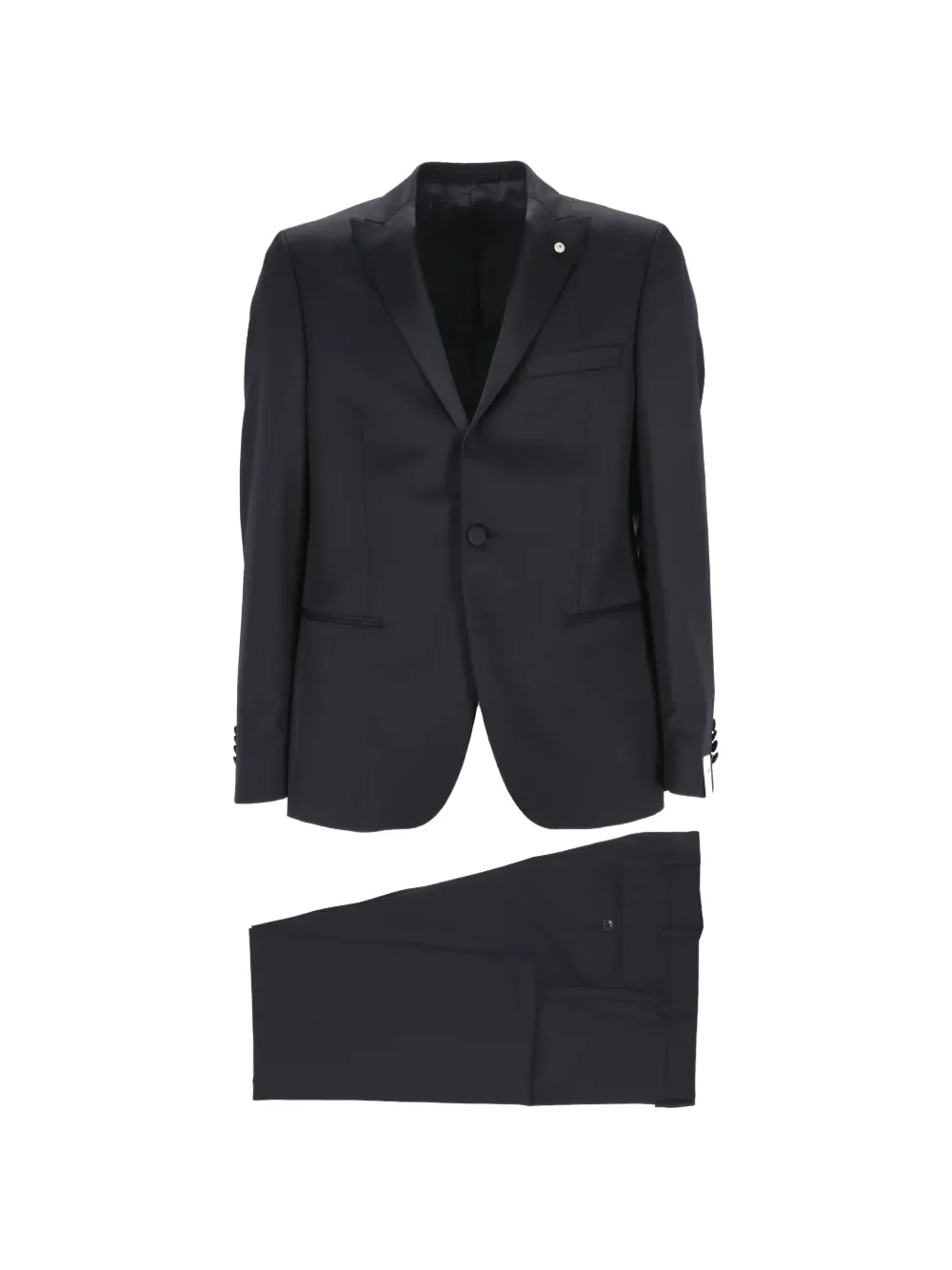 L.B.M. 1911 peaked-lapel suit - Blu