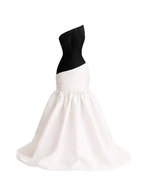 MOOS STUDIO White Eclipse gown