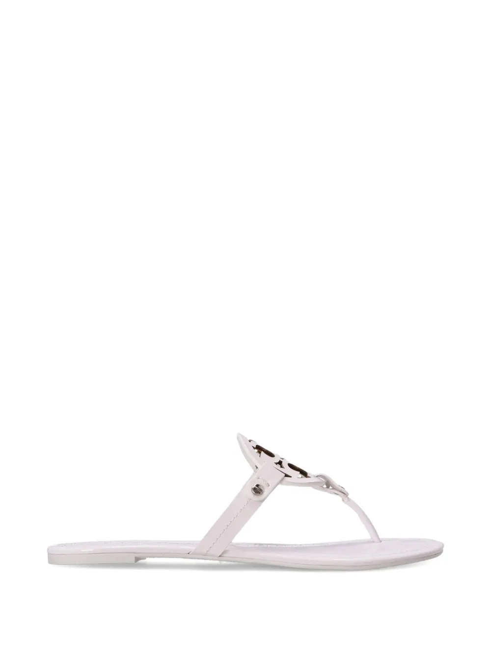 Tory Burch cutout miller sandals Wit