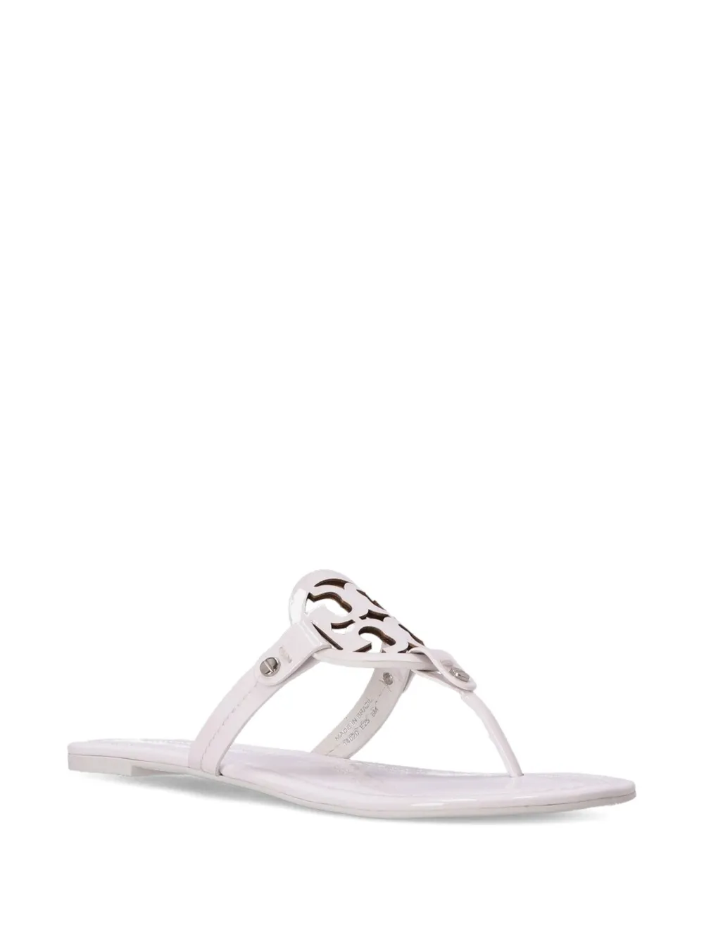 Tory Burch cutout miller sandals Wit