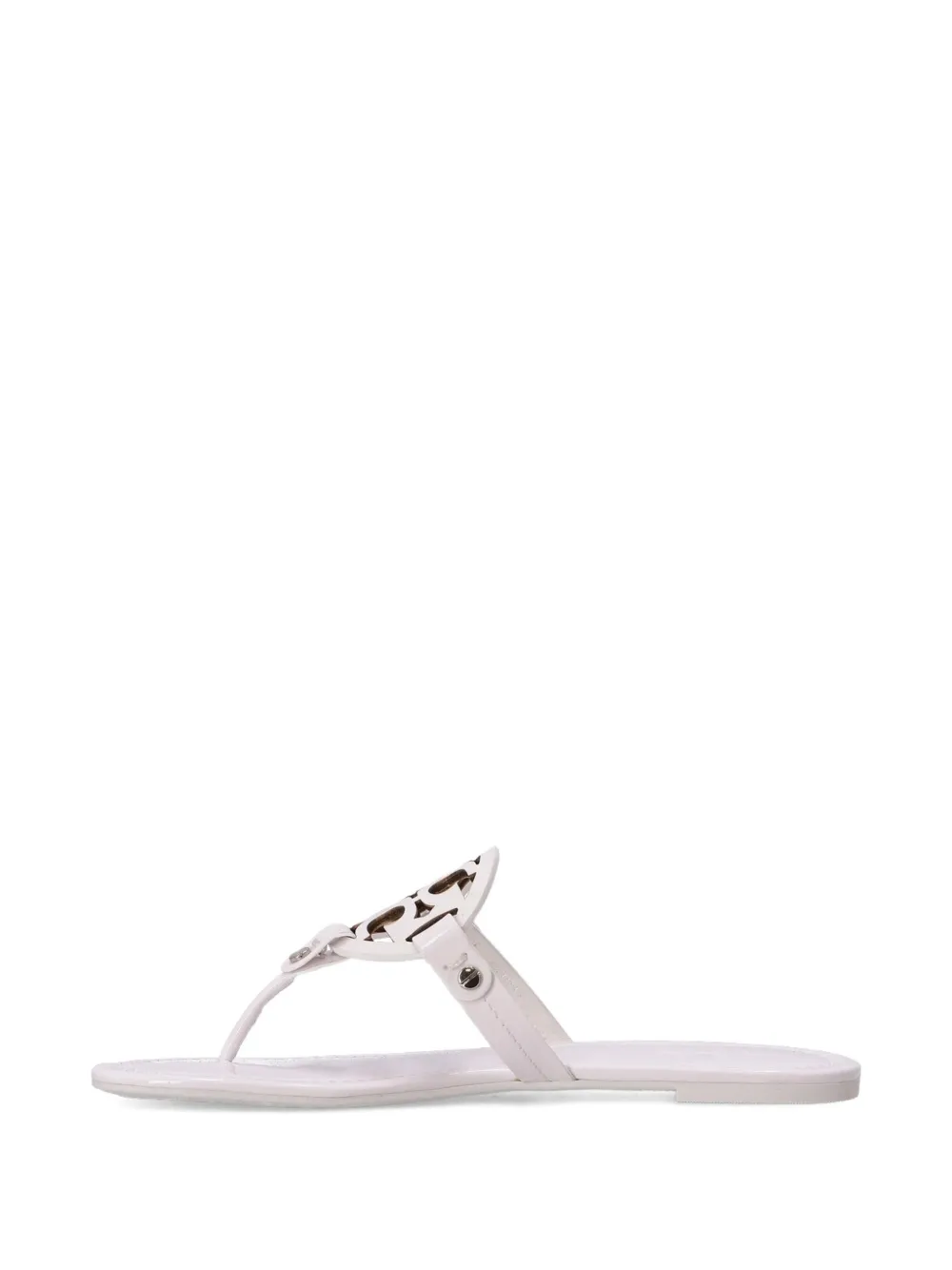 Tory Burch cutout miller sandals Wit