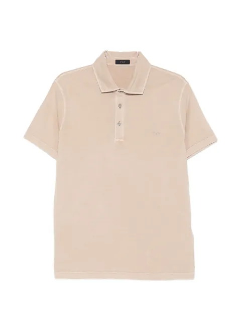 Fay buttoned polo shirt