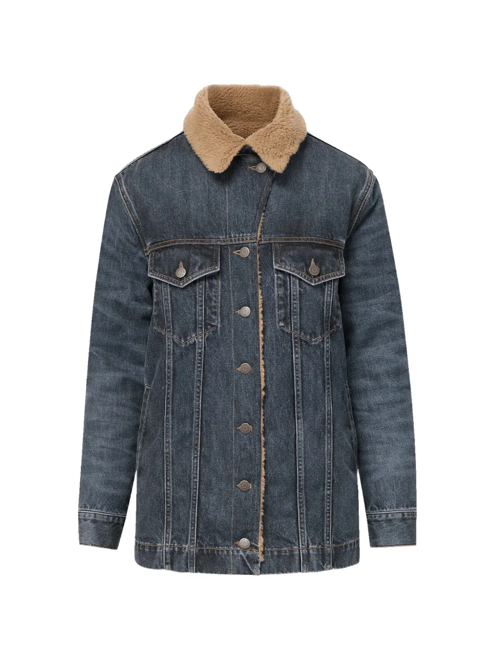 Veronica Beard Donna sherpa-lined jacket - Blu