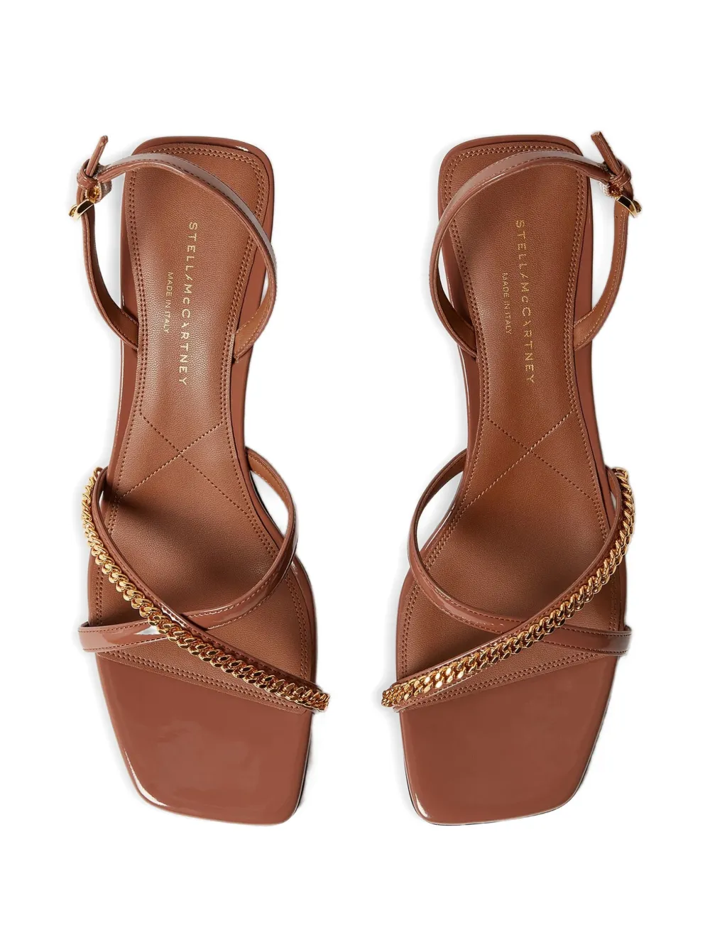 Stella McCartney Elsa sandalen met bandjes Bruin