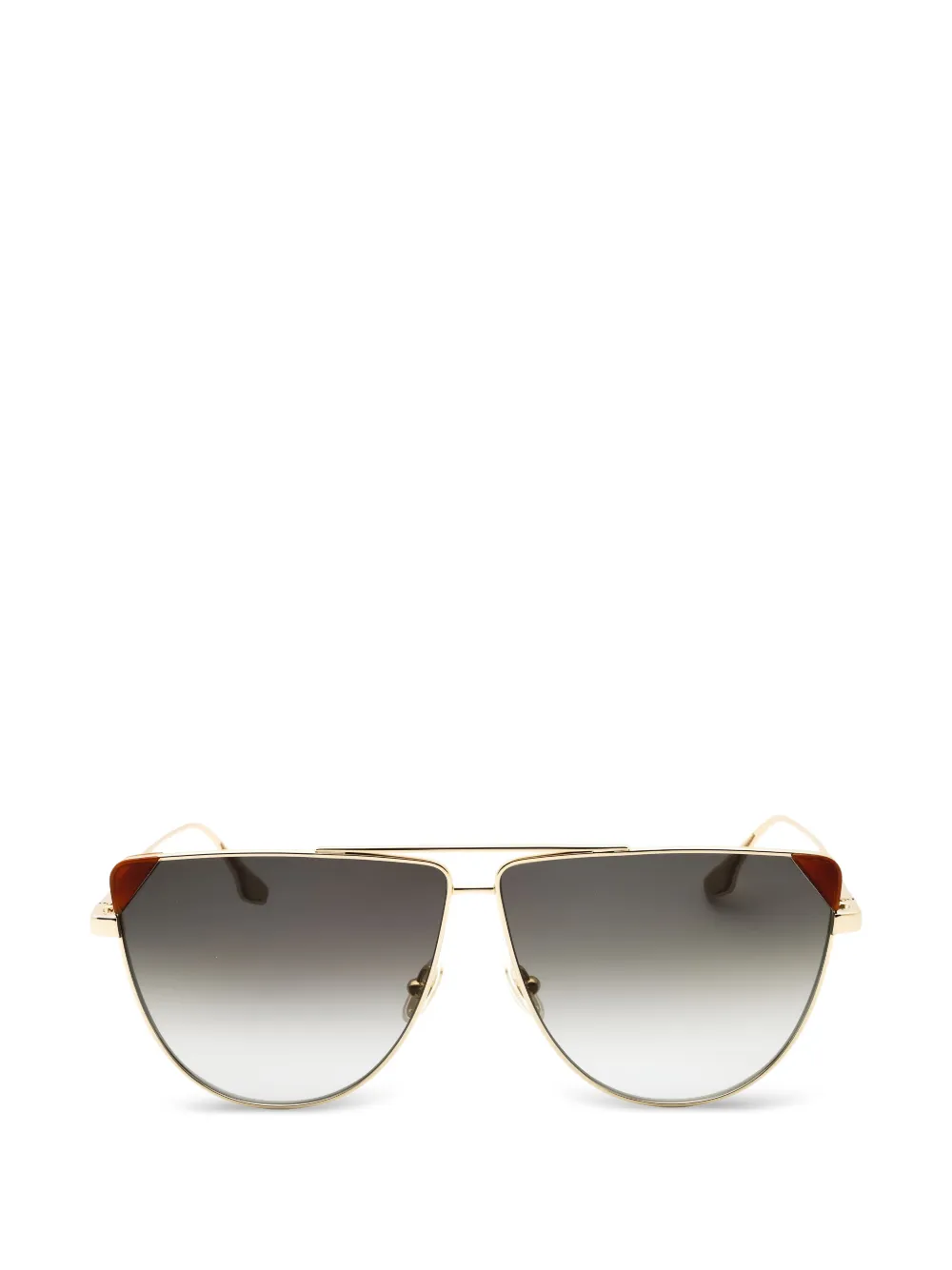 Victoria Beckham full-rim sunglasses - Oro