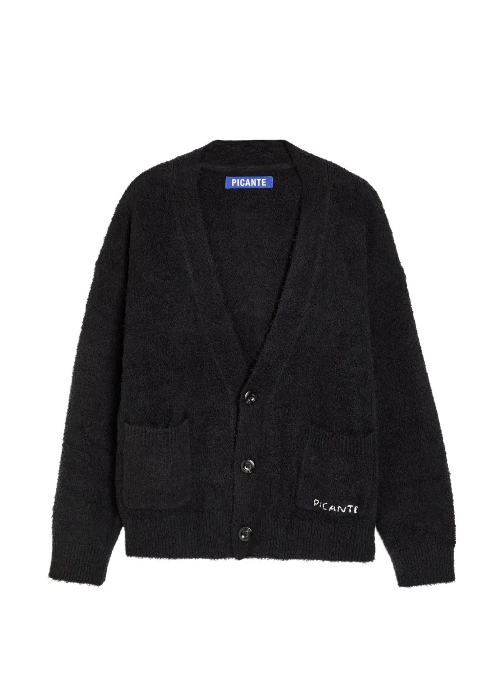 PICANTE pocket cardigan - Nero