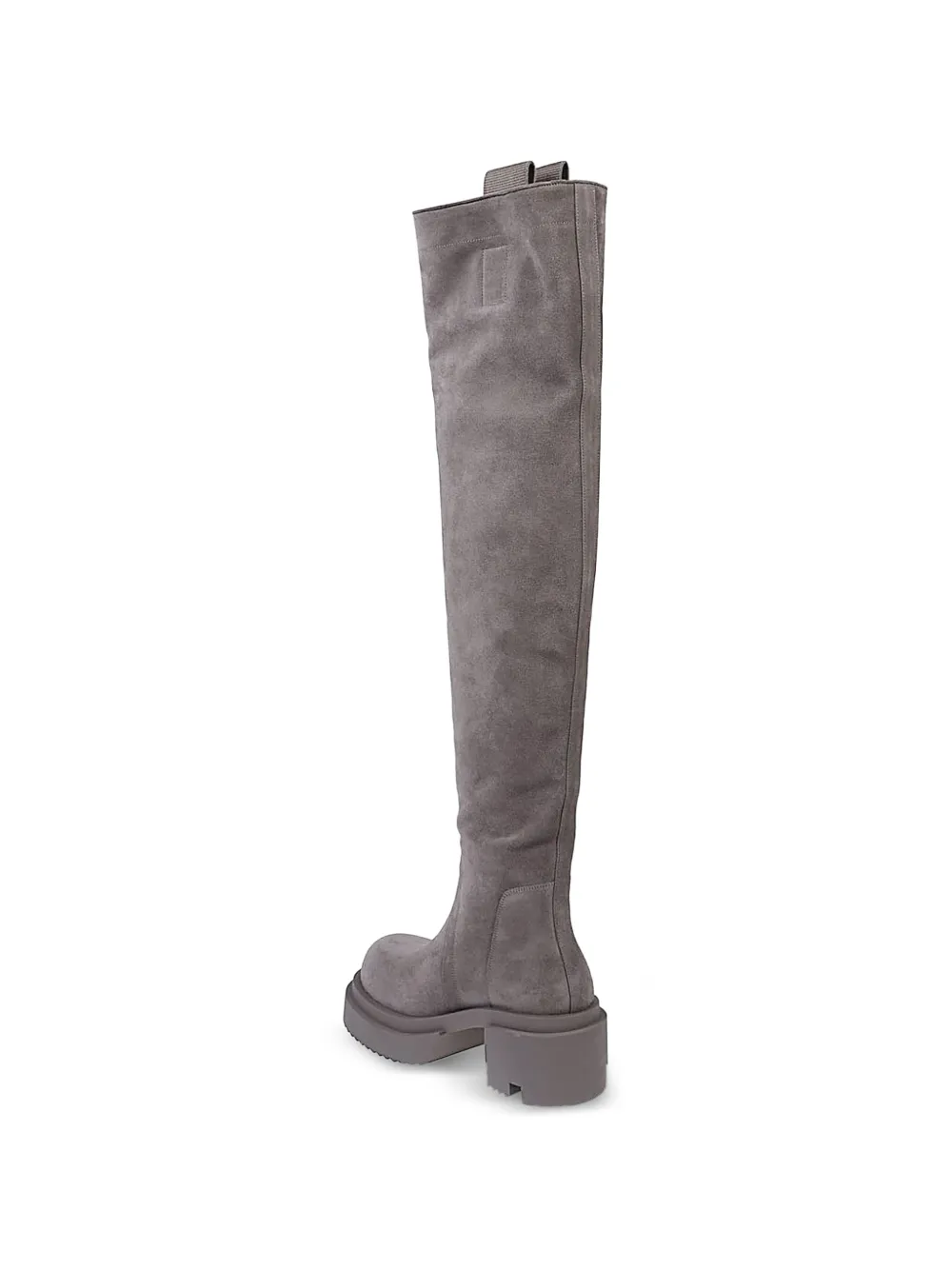  Rick Owens Botas Altas Con Plataforma - Marrón 
