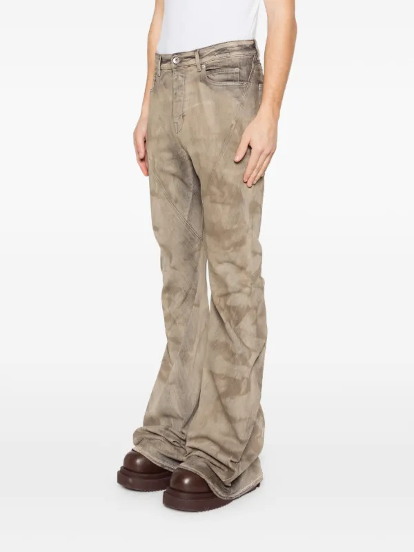 Rick Owens DRKSHDW ブーツカット ジーンズ | ニュートラル | FARFETCH JP