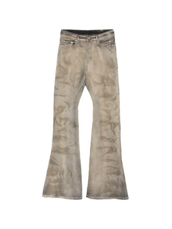 Rick Owens DRKSHDW ブーツカット ジーンズ | ニュートラル | FARFETCH JP