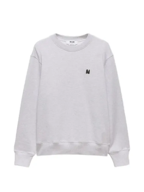 MSGM logo-detail crew-neck sweatshirt