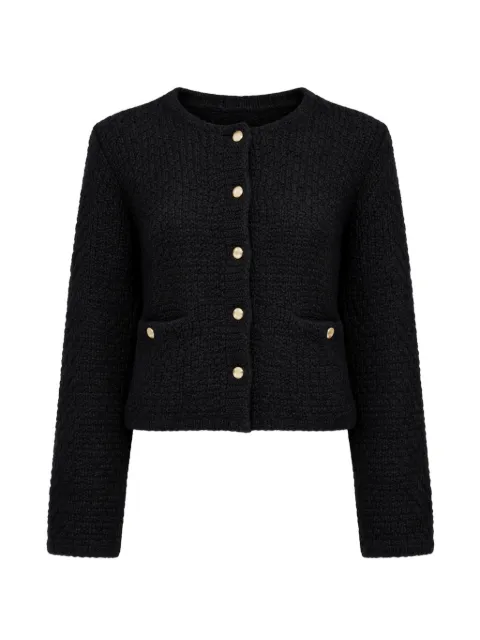 SABLYN Charlene button-up cropped jacket