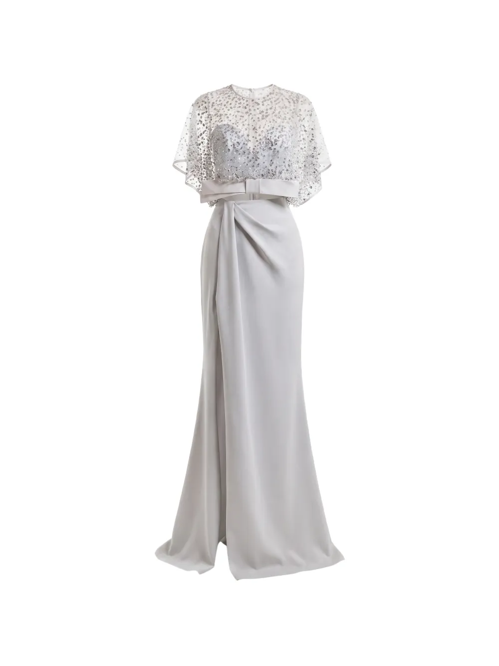 Gemy Maalouf beaded split maxi dress