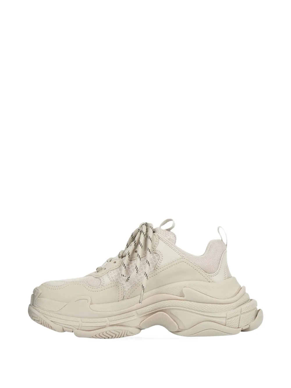 Balenciaga Sneakers met logoprint Beige