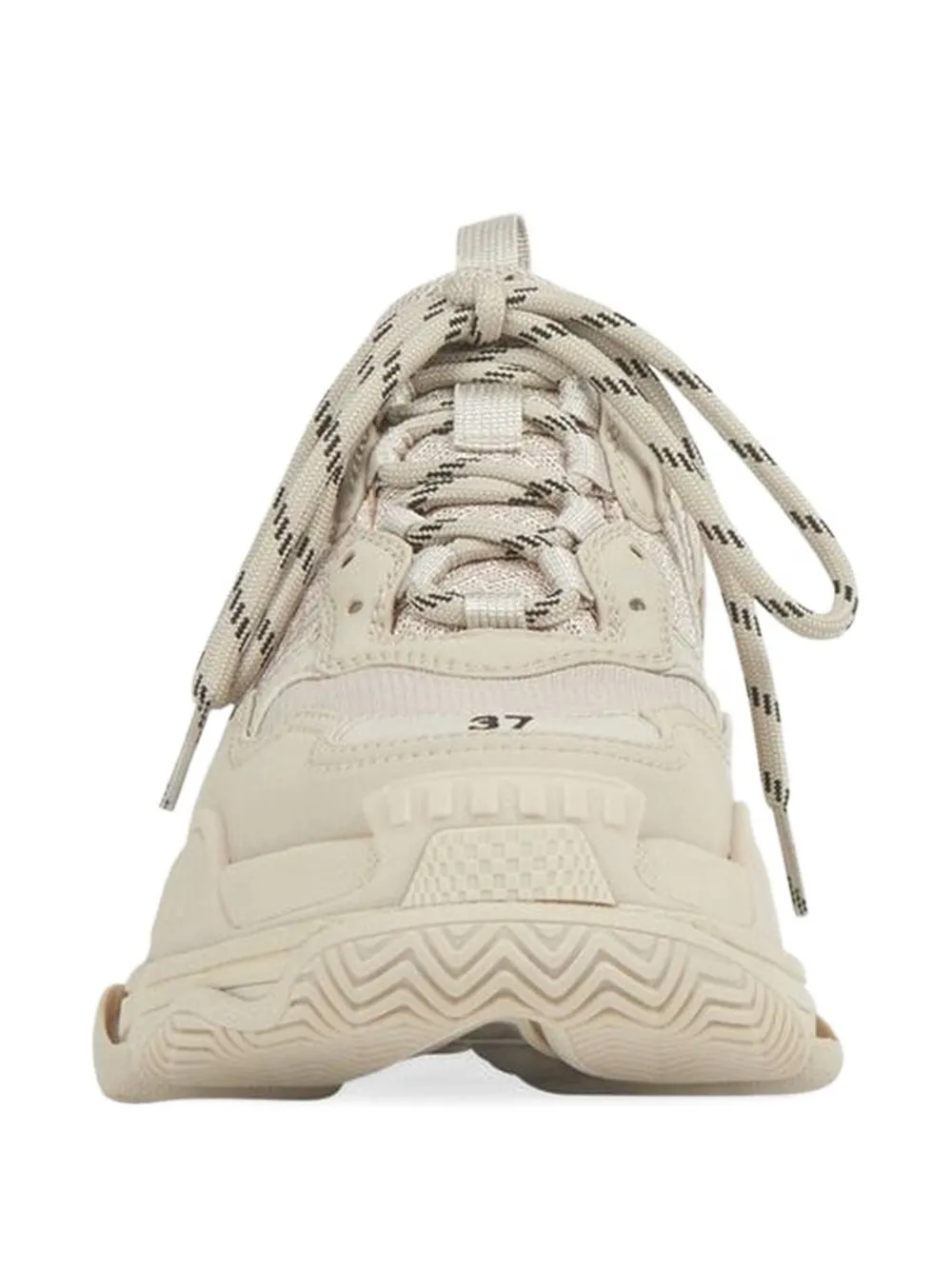 Balenciaga Sneakers met logoprint Beige