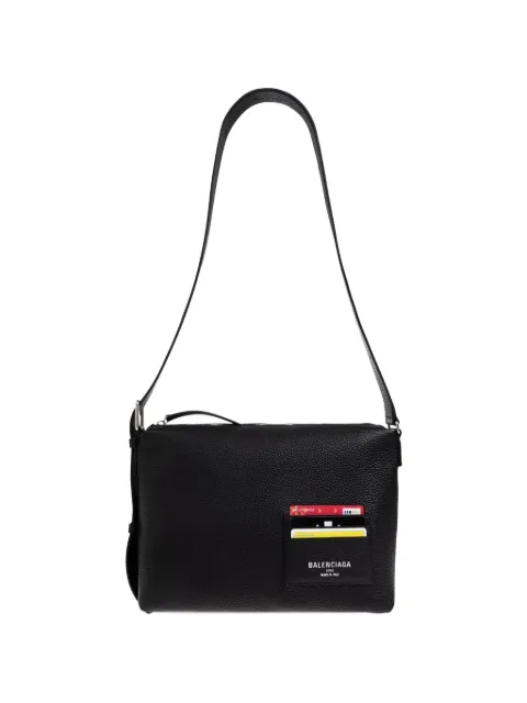 Balenciaga credit leather shoulder bag