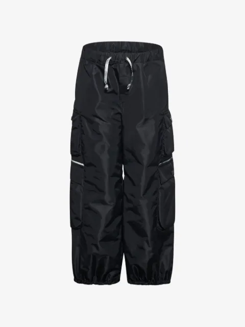 Roberto Cavalli Junior logo-patch trousers