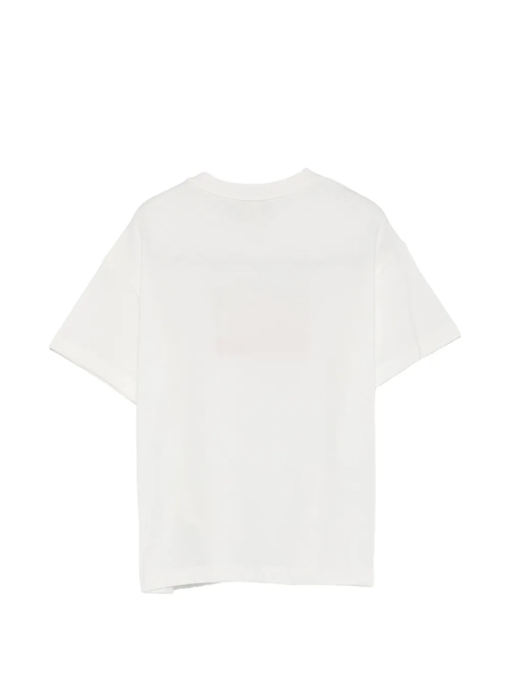 Fendi Kids T-shirt met logopatch Wit