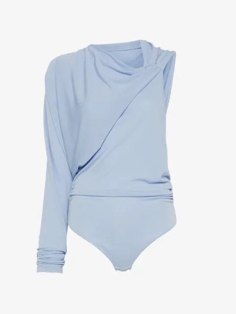 THE ANDAMANE Serena draped bodysuit