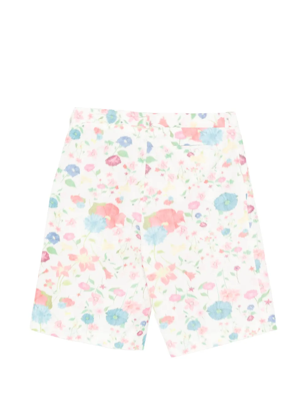 Walter Van Beirendonck Floral-print Shorts in White, view 2