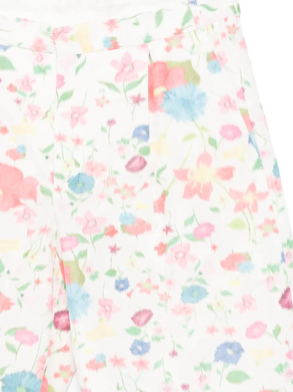 Walter Van Beirendonck Floral-print Shorts in White, view 3