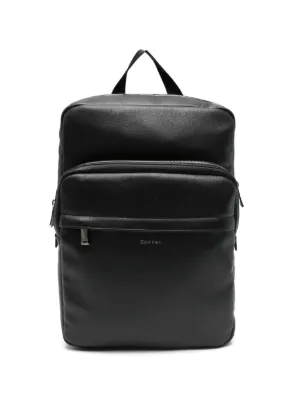 Acne Studios レザーバックパック | ブラック | FARFETCH JP