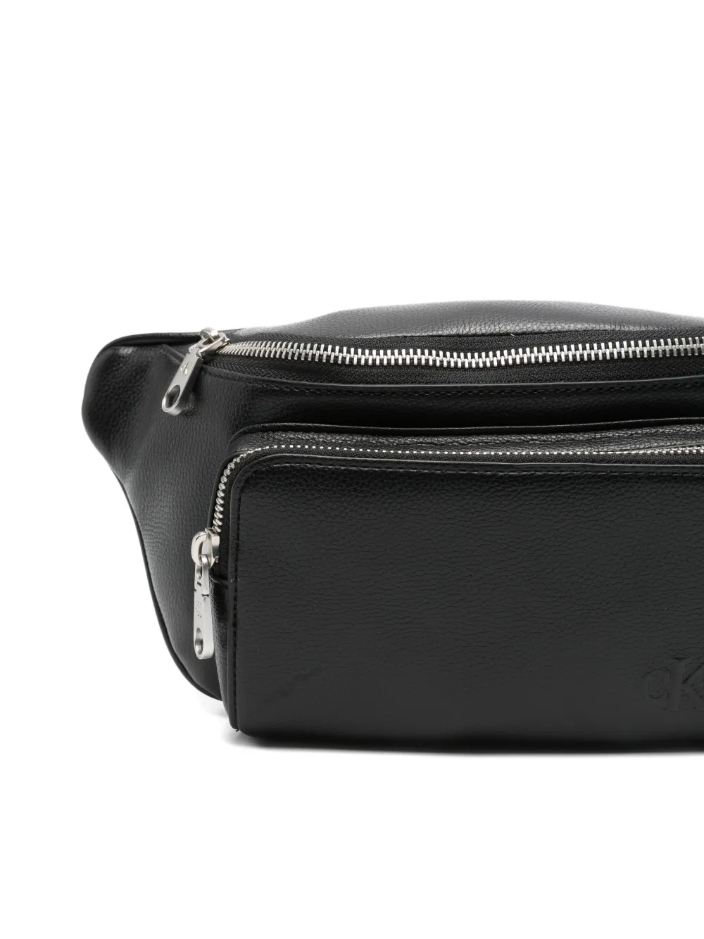 Calvin Klein Heuptas met logo-reliëf Zwart