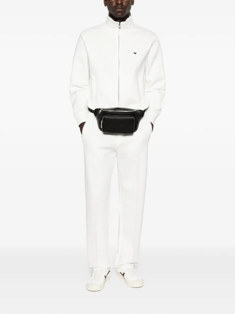 Calvin Klein поясная сумка с тисненым логотипом