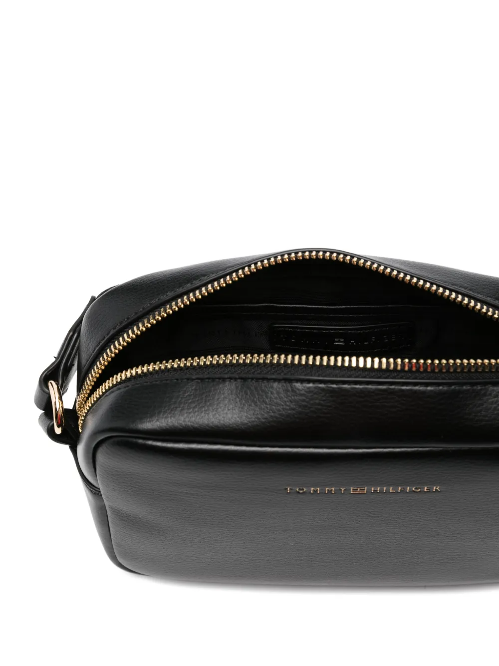Tommy Hilfiger Crossbodytas met logoband Zwart